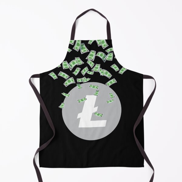 Item preview, Cryptocurrency Money Confetti Litecoin designed and sold by AeroAstro.