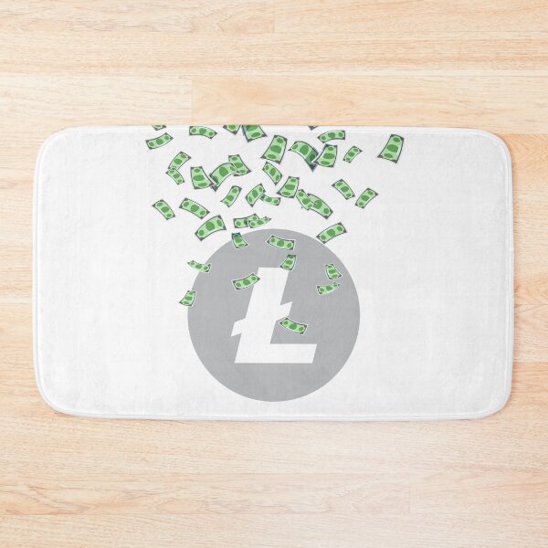 Item preview, Cryptocurrency Money Confetti Litecoin designed and sold by AeroAstro.