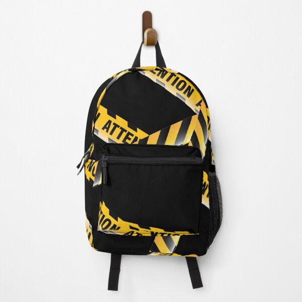 Item preview, Hazard black and yellow striped ribbon, caution tape of warning signs designed and sold by mashmosh.