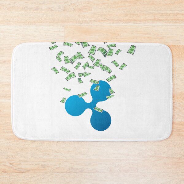 Item preview, Cryptocurrency Money Confetti Ripple designed and sold by AeroAstro.