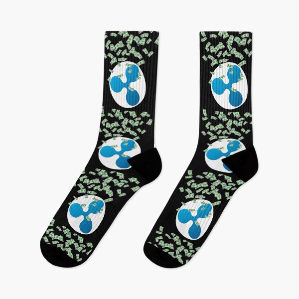 Item preview, Cryptocurrency Money Confetti Ripple designed and sold by AeroAstro.