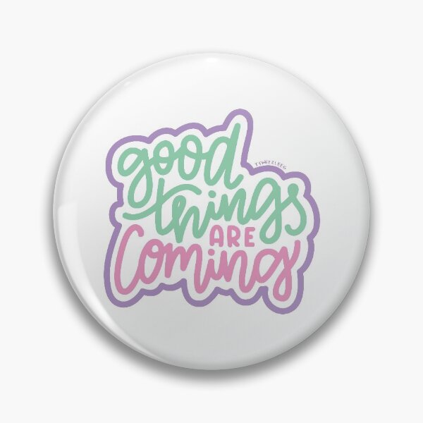 Item preview, Good Things Are Coming - Mint / Pink / Purple designed and sold by TswizzleEG.