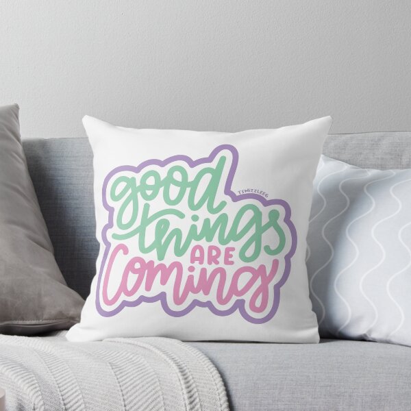 Item preview, Good Things Are Coming - Mint / Pink / Purple designed and sold by TswizzleEG.