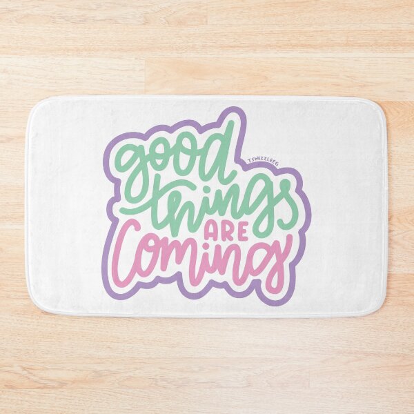 Item preview, Good Things Are Coming - Mint / Pink / Purple designed and sold by TswizzleEG.