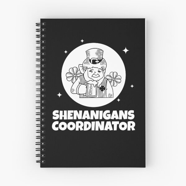 Item preview, Funny Shenanigans Coordinator Shamrock, St Patrick's Day designed and sold by PrettyAmazing.