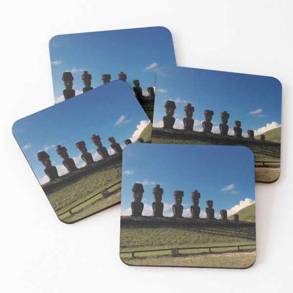 Item preview, Moai on Easter Island designed and sold by MAGU-PHOTOGRAPH.