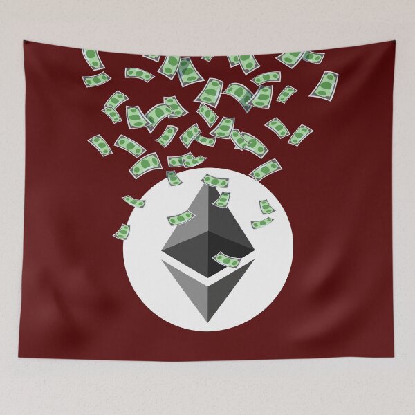 Item preview, Cryptocurrency Money Confetti Ethereum designed and sold by AeroAstro.
