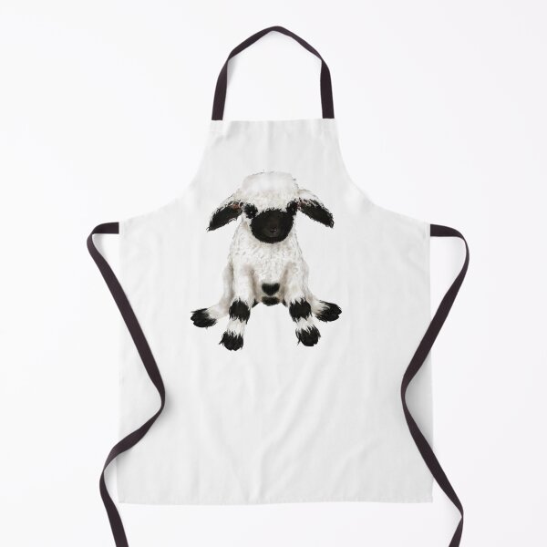 Item preview, Blacknose Sheep Illustration Farm Animal Spring Animal Watercolor designed and sold by CreativeBu.
