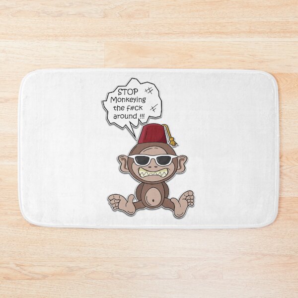 Item preview, Stop monkeying around monkey designed and sold by creativedane.