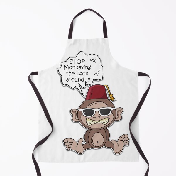 Item preview, Stop monkeying around monkey designed and sold by creativedane.