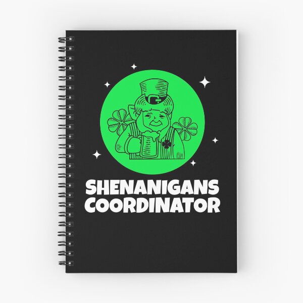 Item preview, Shenanigans Coordinator Shamrock, Funny St Patrick's Day Gift designed and sold by PrettyAmazing.