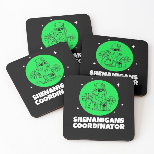Item preview, Shenanigans Coordinator Shamrock, Funny St Patrick's Day Gift designed and sold by PrettyAmazing.