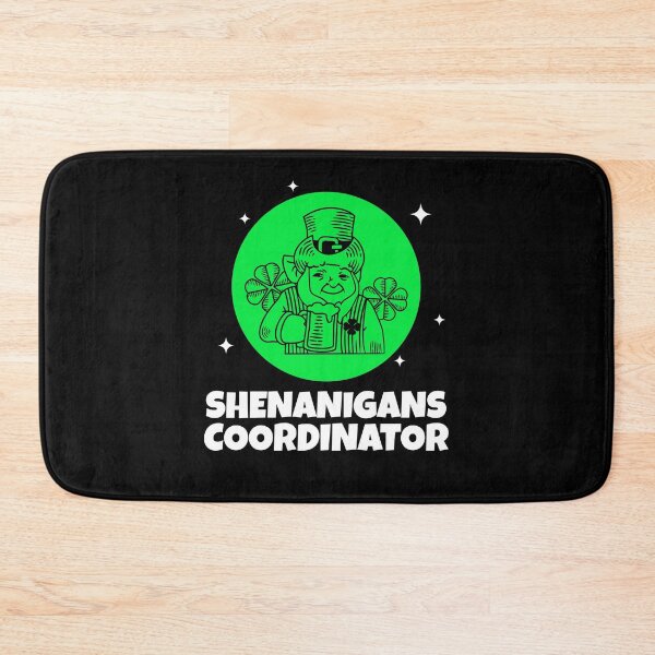 Item preview, Shenanigans Coordinator Shamrock, Funny St Patrick's Day Gift designed and sold by PrettyAmazing.