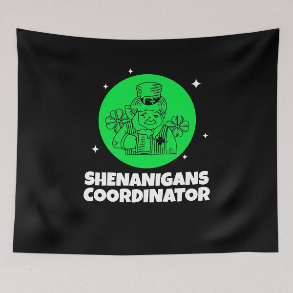 Item preview, Shenanigans Coordinator Shamrock, Funny St Patrick's Day Gift designed and sold by PrettyAmazing.