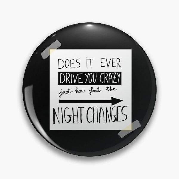 Item preview, lyrics Night Changes One Direction designed and sold by Carmens-World.
