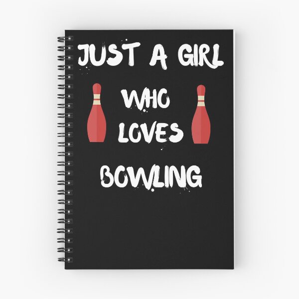 Item preview, Just A Girl Who Loves Bowling Birthday girl gift For Bowling Lovers  designed and sold by arteesy.
