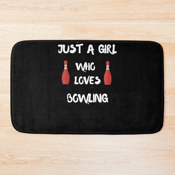 Item preview, Just A Girl Who Loves Bowling Birthday girl gift For Bowling Lovers  designed and sold by arteesy.