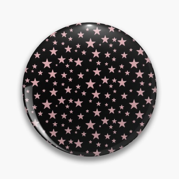 Item preview, Pink star pattern - black background designed and sold by UnseenGhost.