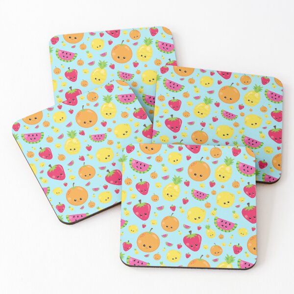 Item preview, Cute Kawaii Summer Fruits designed and sold by TamGustam.