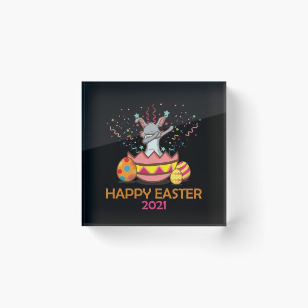 Item preview, happy easter Happy Easter 2021 Dabbing Easter bunny designed and sold by Stndor.