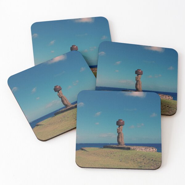 Item preview, Moai on Easter Island designed and sold by MAGU-PHOTOGRAPH.