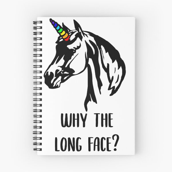 Item preview, Why the Long (Unicorn) Face designed and sold by FictionalHangov.