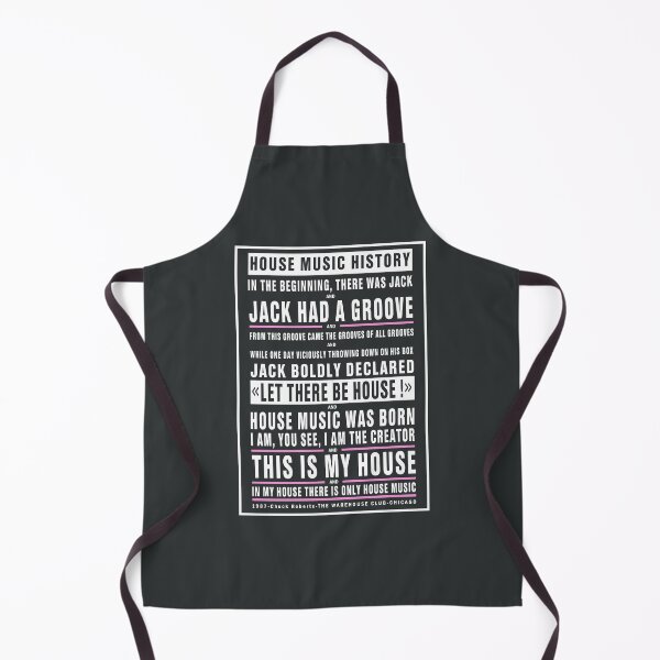 Item preview, Poster JACK HAD A GROOVE - THIS IS MY HOUSE MUSIC: black and white pink WAREHOUSE Club Chicago MODEL (original HD DESIGN) designed and sold by LA FRENCH TOUCH.