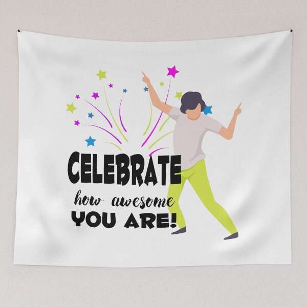 Item preview, Celebrate How Awesome You Are! Happy Day of Awesomeness!  designed and sold by ZetaUmbra.