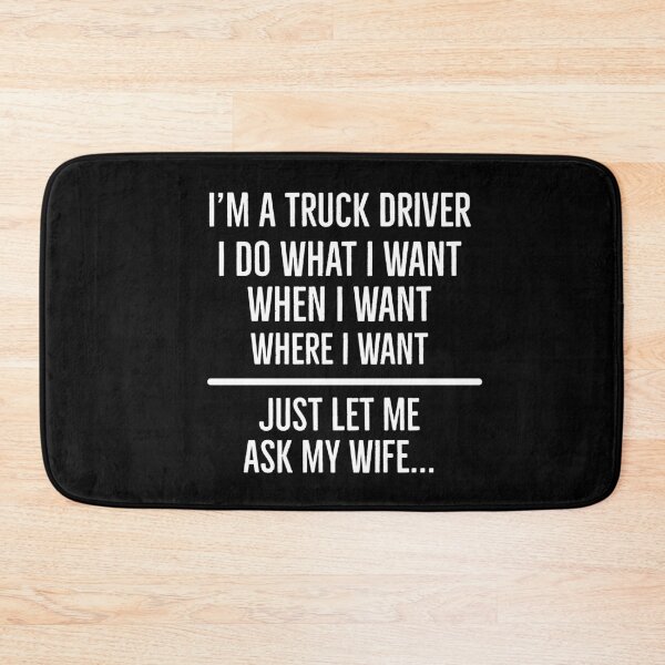 Item preview, Truck Driver Funny designed and sold by AwesomeWorld1.