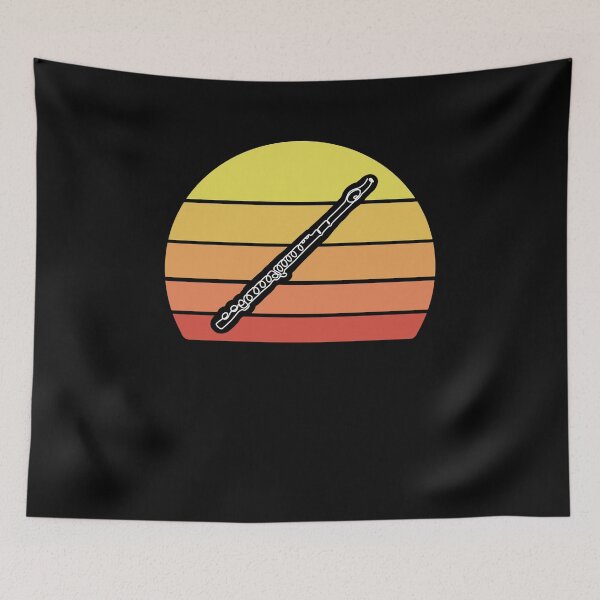 Item preview, MUSICONPRINT FLUTE SUNSHINE musician band orchestra instrument designed and sold by yourtravelguide.