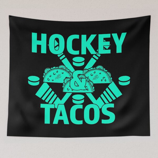 Item preview, Hockey & Tacos designed and sold by Warrior Veteran Clothing.