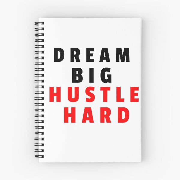 Item preview, Dream Big Hustle Hard designed and sold by MucciStore.