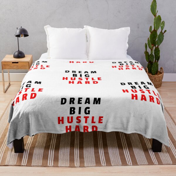 Item preview, Dream Big Hustle Hard designed and sold by MucciStore.