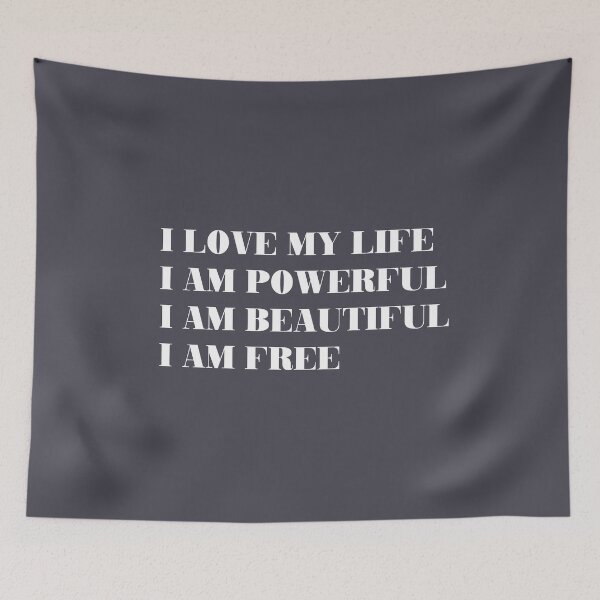 Item preview, I Love My Life, white designed and sold by perezzzoso.