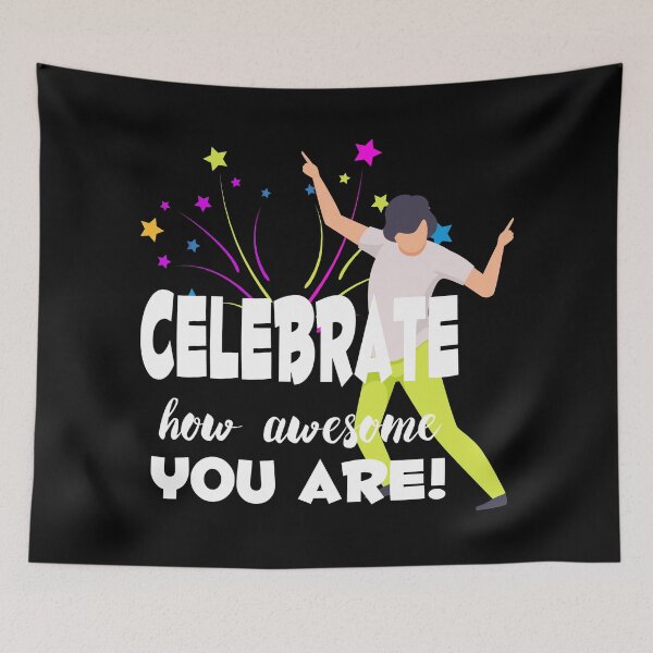 Item preview, Celebrate How Awesome You Are! Happy Day of Awesomeness!  designed and sold by ZetaUmbra.