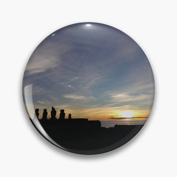 Item preview, Sunset on Easter Island designed and sold by MAGU-PHOTOGRAPH.
