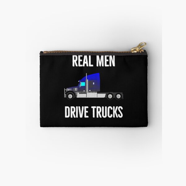 Item preview, Real Men Drive Trucks designed and sold by AwesomeWorld1.