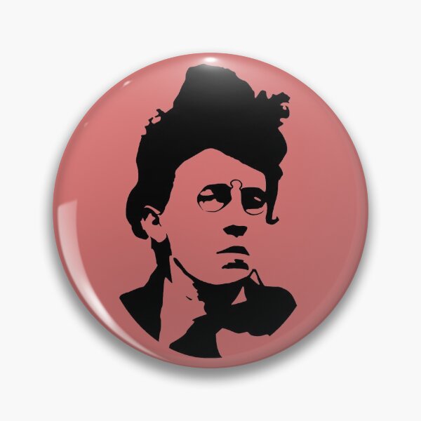 Item preview, Emma Goldman Silhouette - Anarchist, Feminist, Socialist designed and sold by SpaceDogLaika.