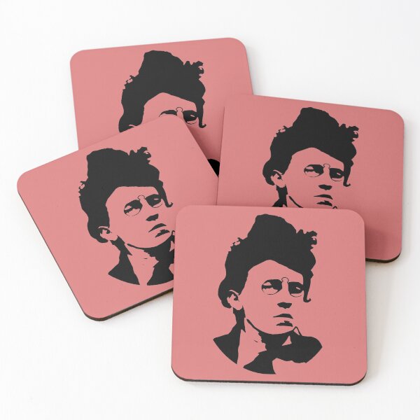 Item preview, Emma Goldman Silhouette - Anarchist, Feminist, Socialist designed and sold by SpaceDogLaika.