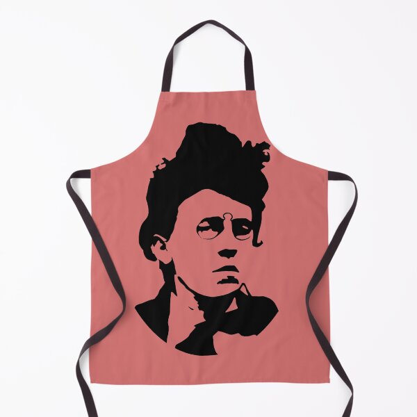 Item preview, Emma Goldman Silhouette - Anarchist, Feminist, Socialist designed and sold by SpaceDogLaika.