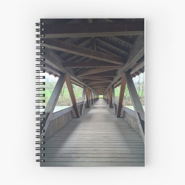 Item preview, Wooden bridge over a river in Switzerland designed and sold by Michael Brewer.