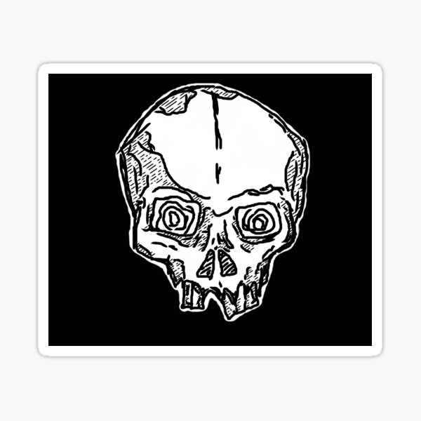 Schwarze Flagge Sticker