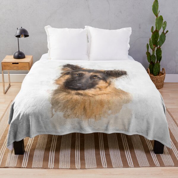 Item preview, German Shepherd | Animal Portraits designed and sold by Wallpacas.