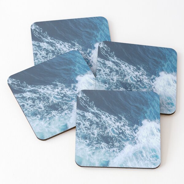 Item preview, White and Blue Ocean Waves designed and sold by Orchyd.