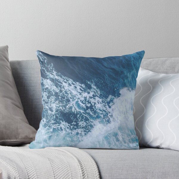 Item preview, White and Blue Ocean Waves designed and sold by Orchyd.