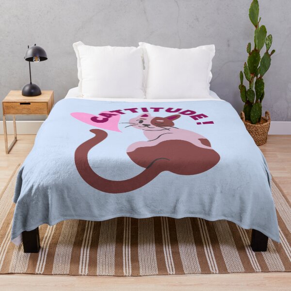 Item preview, Cattitude cat designed and sold by priyankajustine.