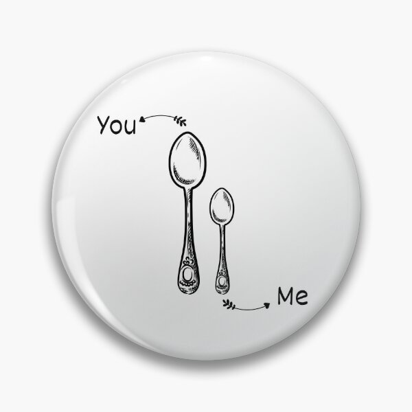 Item preview, Big spoon little spoon spooning snuggle white designed and sold by daguilon.
