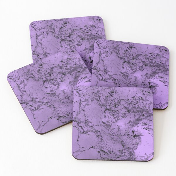 Item preview, Black And Light Purple Marble Background designed and sold by RosieSunflower.