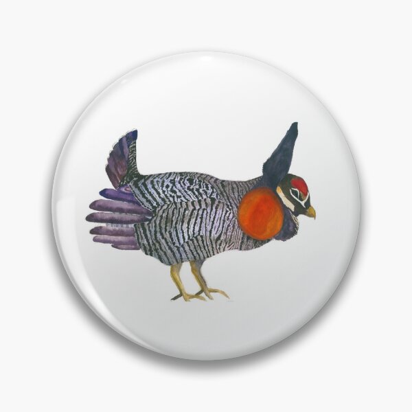 Item preview, Greater Prairie Chicken Watercolor  designed and sold by Amber Schiltz.