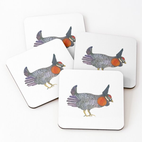 Item preview, Greater Prairie Chicken Watercolor  designed and sold by Amber Schiltz.